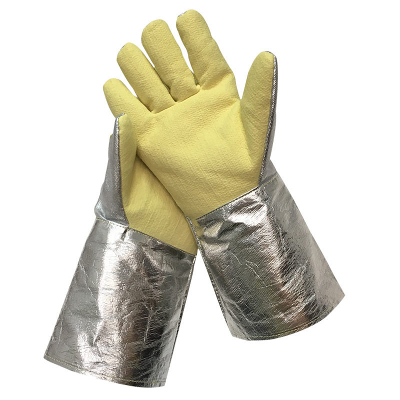 Heat Resistant Glove - Guanti in Aramide Gialla con Rivestimento