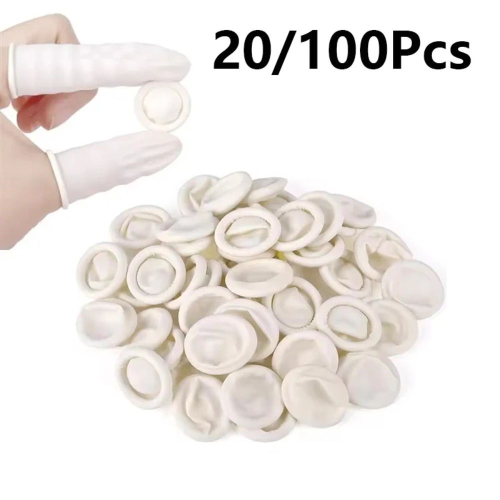 Latex Disposable Glove - 20 pezzi/100 pezzi Set di guanti