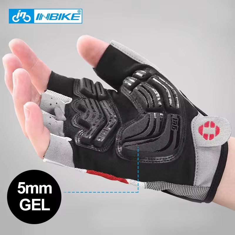 Cycling Glove Padded - Guanti da Ciclismo INBIKE a Mezze