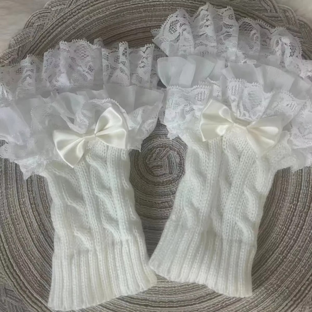 Fingerless Glove Knit - 1 paio di guanti a manica